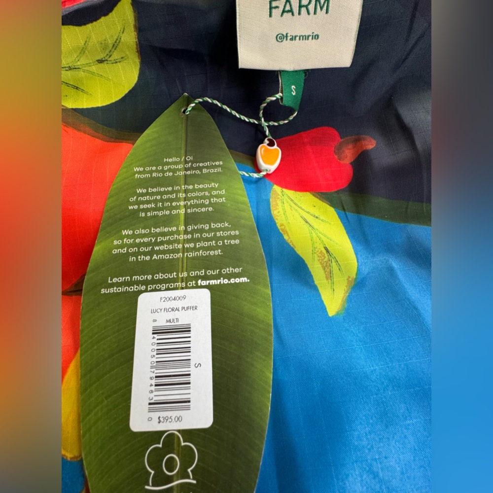 Farm Rio Lucy Floral Jacket - Picture 13 of 14